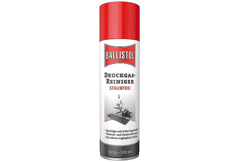 Druckgasreiniger BALLISTOL (staubfrei) 300ml Sprühdose Druckgasreiniger BALLISTOL (staubfrei) 300ml Sprühdose