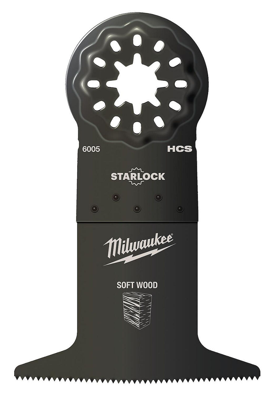 Tauchsägeblatt Milwaukee, Starlock, 65 x 42 mm Tauchsägeblatt Milwaukee, Starlock, 65 x 42 mm