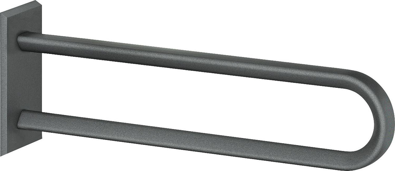 Wandstützgriff Normbau Cavere Vario, 600mm Anthrazit-Metallic Wandstützgriff Normbau Cavere Vario, 600mm Anthrazit-Metallic
