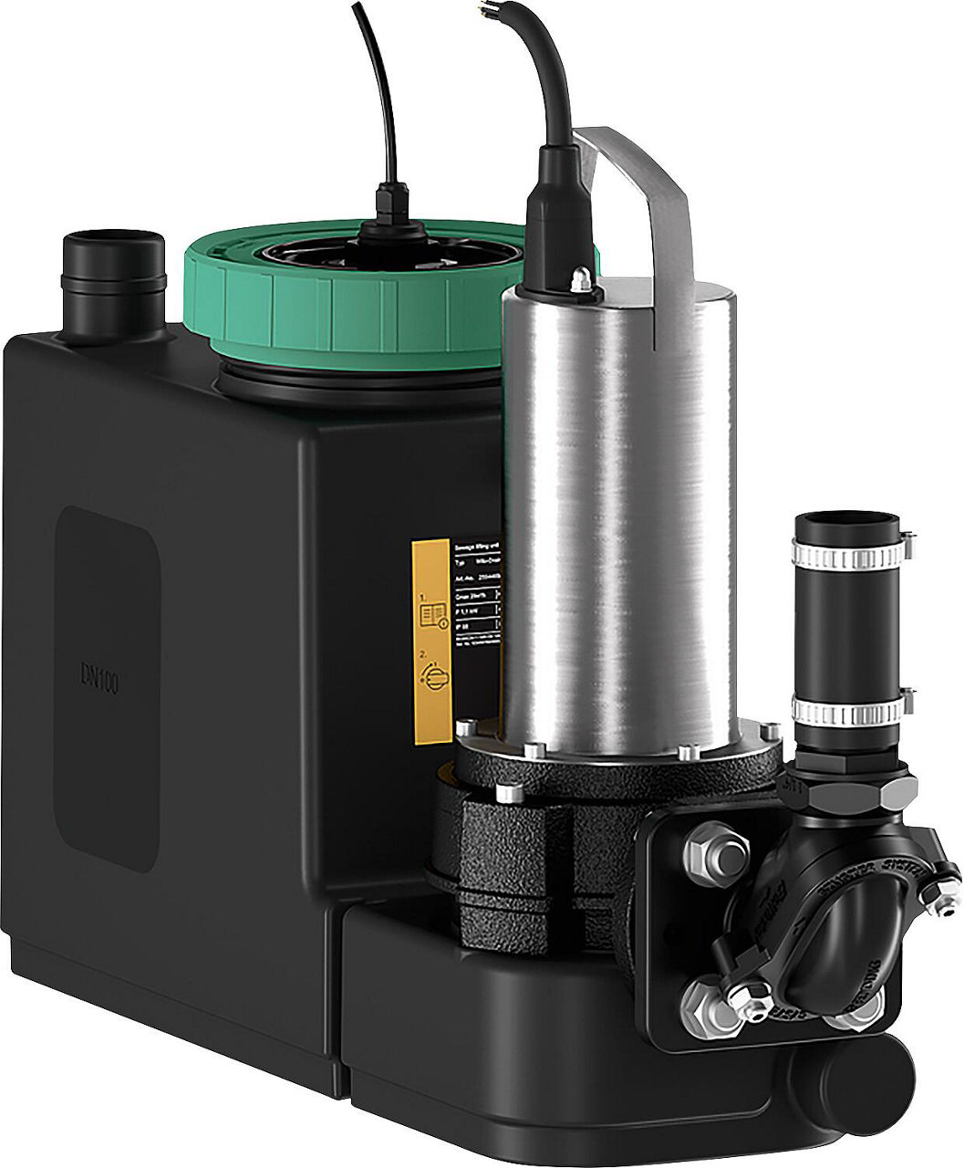 Abwasser-Hebeanlage Wilo Drainlift SANI CUT-S.20/M523/1-EF