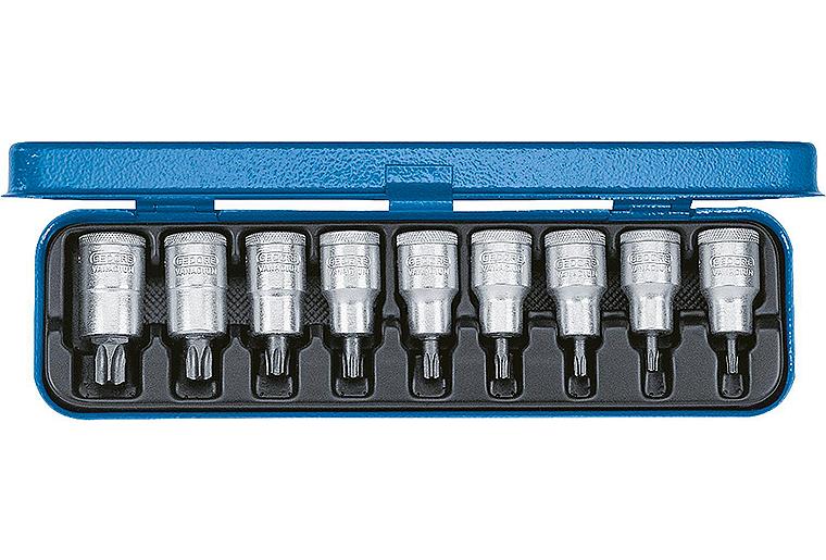 Torx® Steckschlüsseleinsatz-Satz GEDORE ITX 19 PM, 17-teilig 1/2"