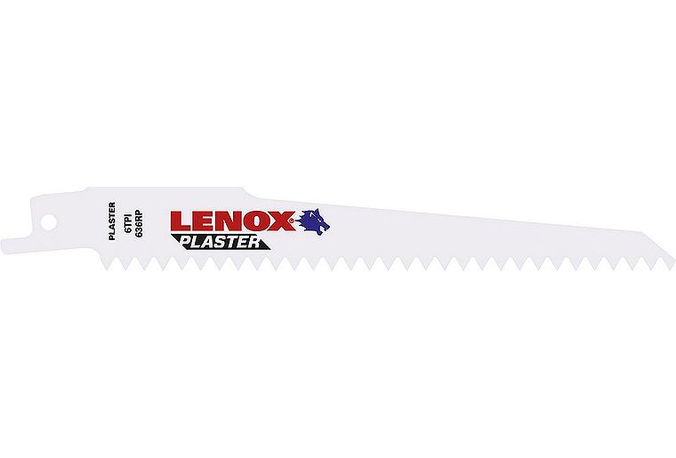Säbelsägeblätter Lenox PLASTER™, Länge 152 mm, 6 TPI BIM, VPE 5 Stück