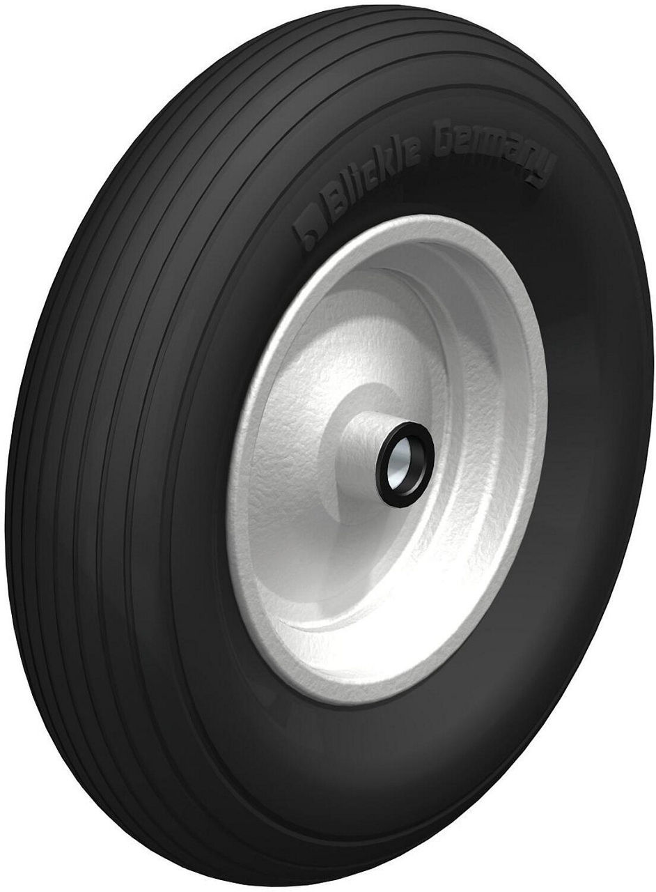 Luftreifen mit Rillenprofil P 401/25-90R,Tragfähigkeit 250kg, Rad-Ø 400mm,Achsloch-Ø 25mm Luftreifen mit Rillenprofil P 401/25-90R,Tragfähigkeit 250kg, Rad-Ø 400mm,Achsloch-Ø 25mm