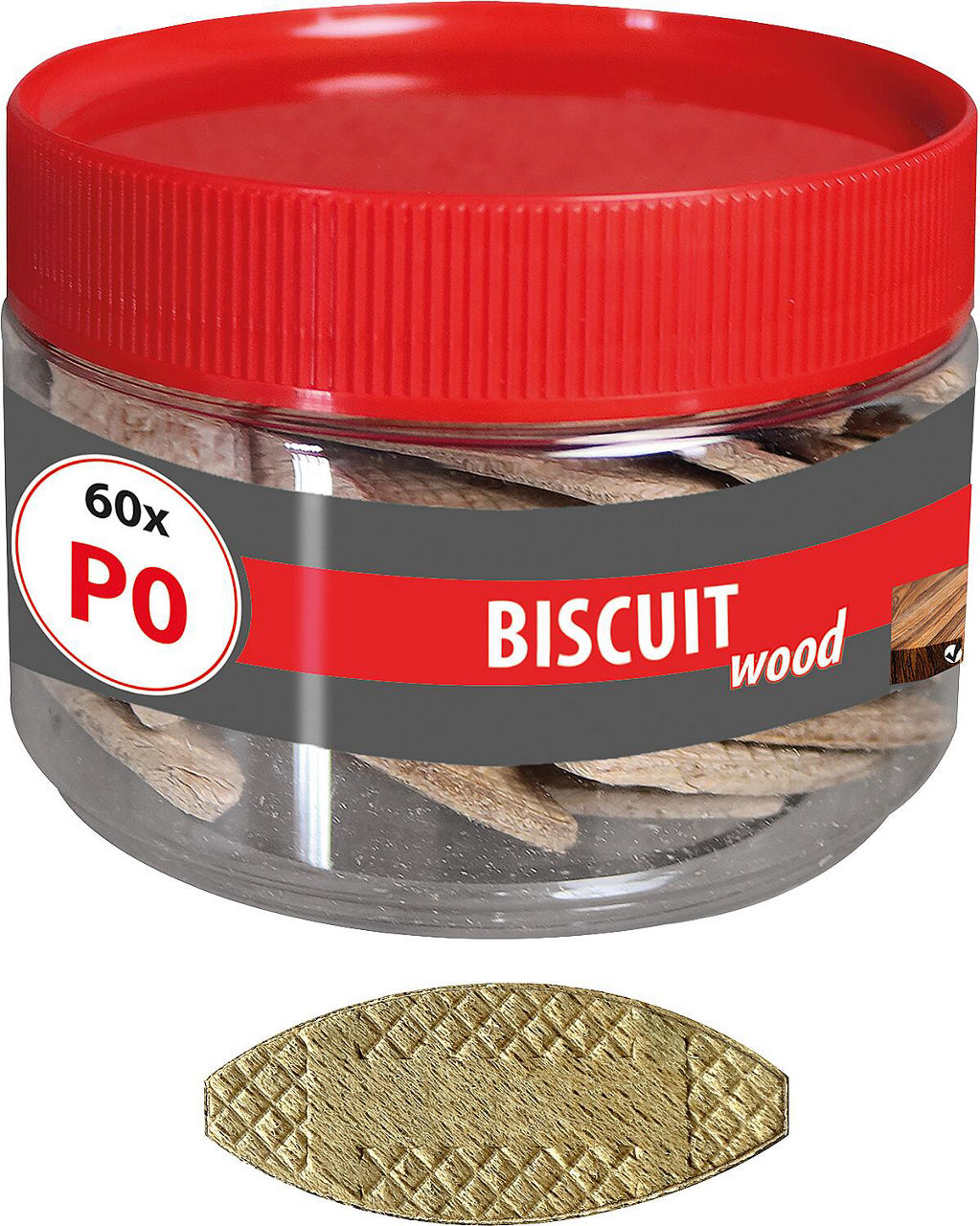 TOX Holz Flachdübel Biscuit Wood P0 VPE 60 TOX Holz Flachdübel Biscuit Wood P0 VPE 60
