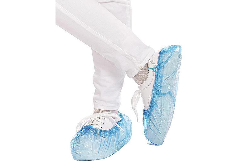Überschuhe für Hygomat, blau | PE 110 Stk./Pack Überschuhe für Hygomat, blau | PE 110 Stk./Pack