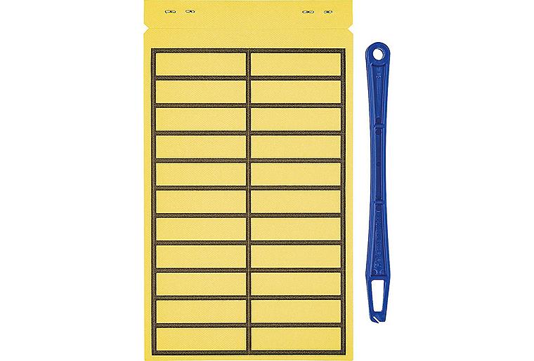 Hinweisplakette Elektrokabel, 220 Stück