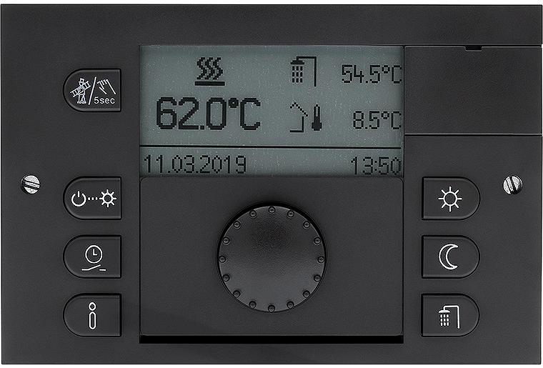 Heizungsregelung EBV Bediengerät EBV MMI200 Systemre. Bediengerät zu Heatcon EC1321