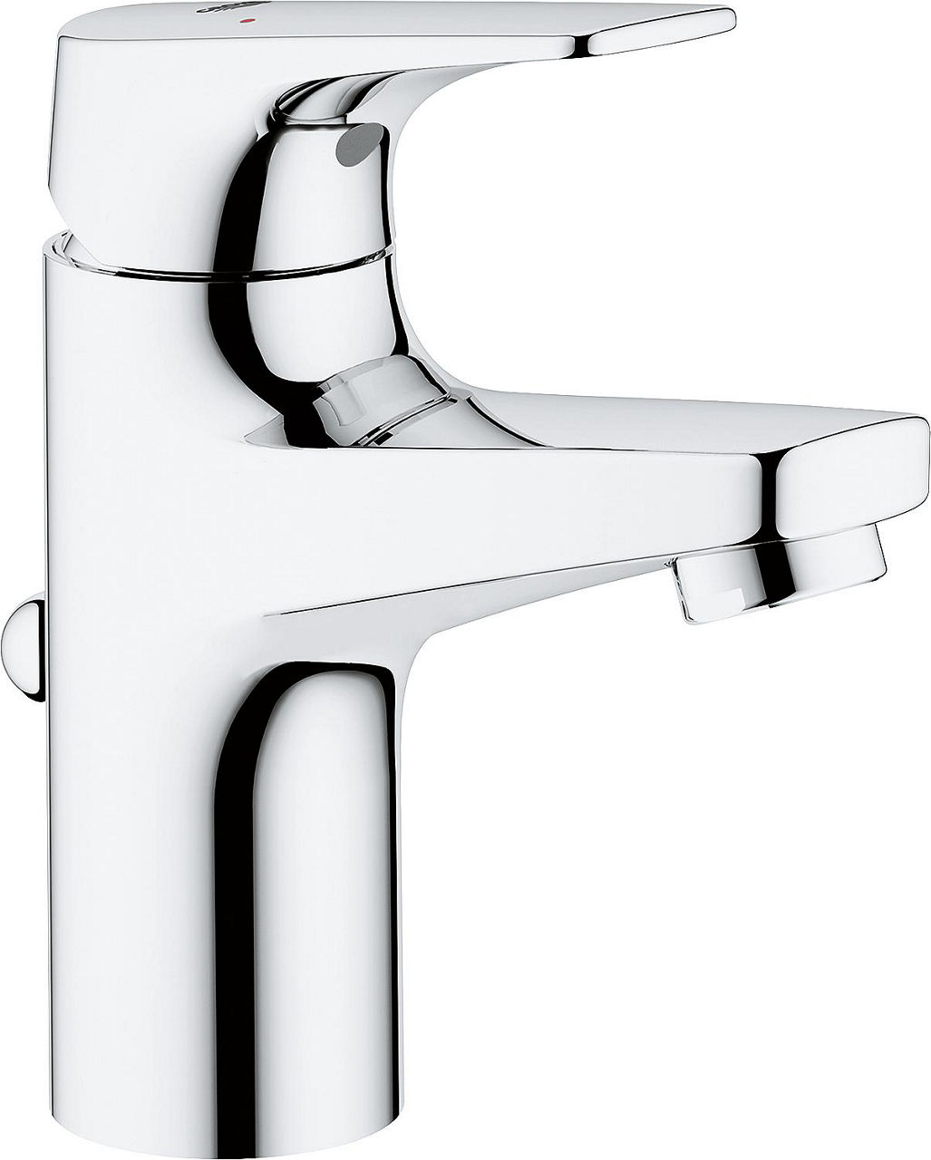 Waschtischmischer Grohe Bauflow S-Size Ausladung 91 mm chrom Waschtischmischer Grohe Bauflow S-Size Ausladung 91 mm chrom