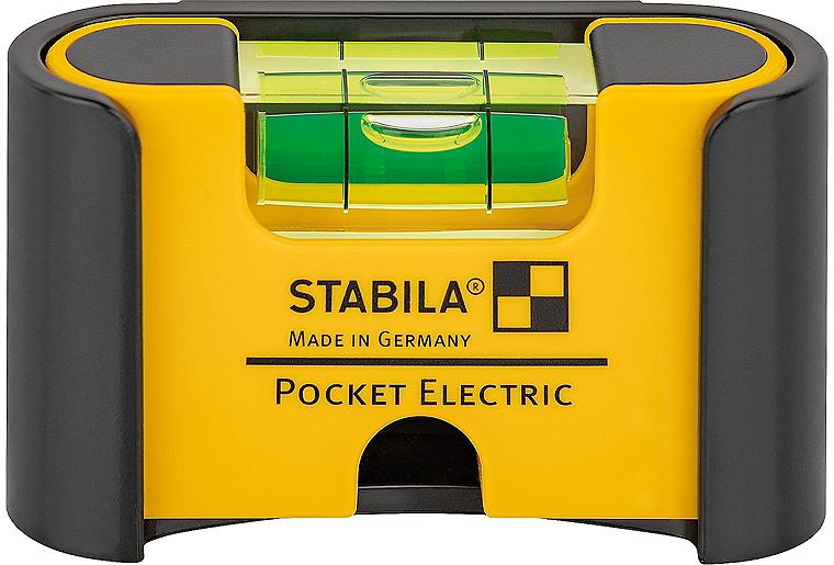 Wasserwaage Stabila Typ Pocket Elektrik, 7cm Wasserwaage Stabila Typ Pocket Elektrik, 7cm
