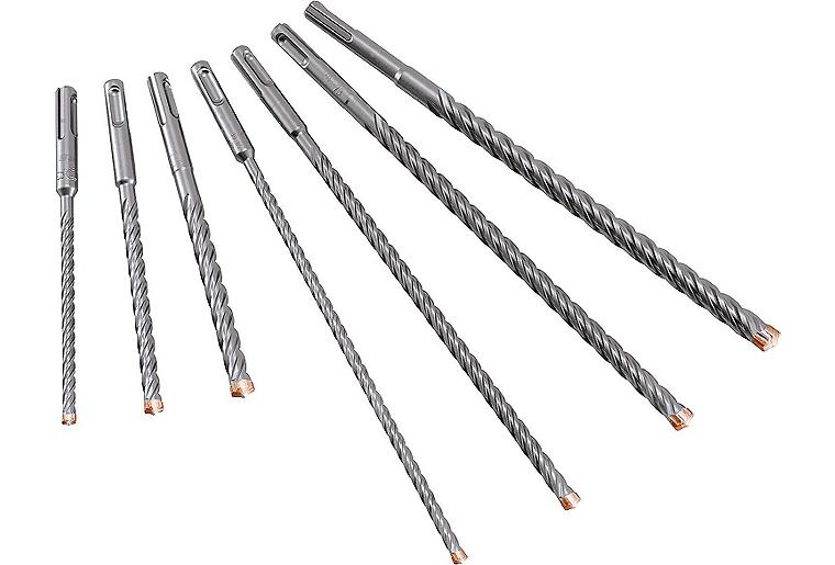 Hammerbohrer Alpen SDS-Plus Force X, 6-8-10x160,6-8-10-12x260 7-teilig