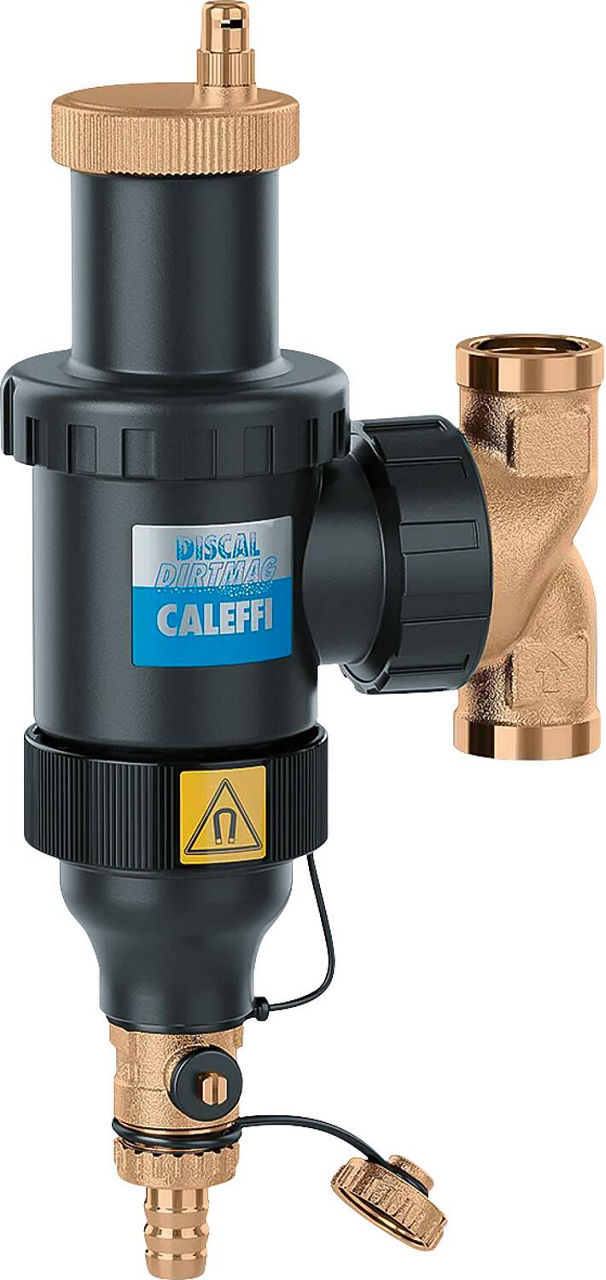 Mikroblasen- und Schlammabscheider DiscalDirtmag mit Magnet DN20 (3/4")