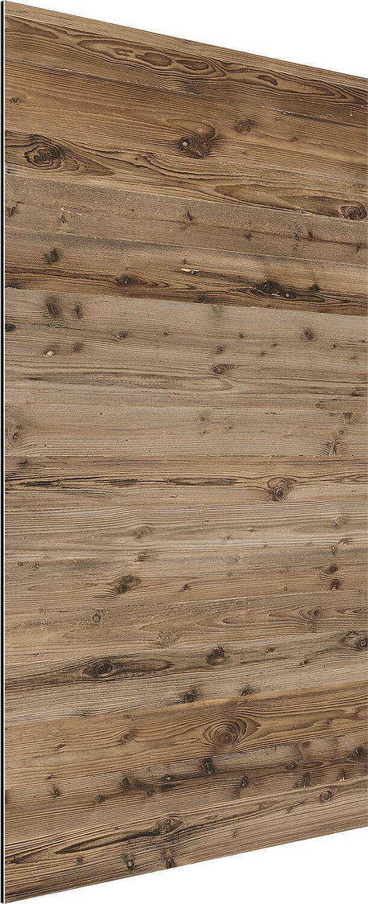 Duschrückwand Altholz Planken BxHxT 1250x2500x3 mm