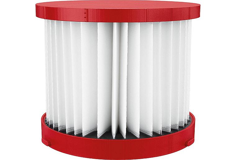 Flachfaltenfilter Milwaukee, HEPA-Filter für M18VC2 Flachfaltenfilter Milwaukee, HEPA-Filter für M18VC2