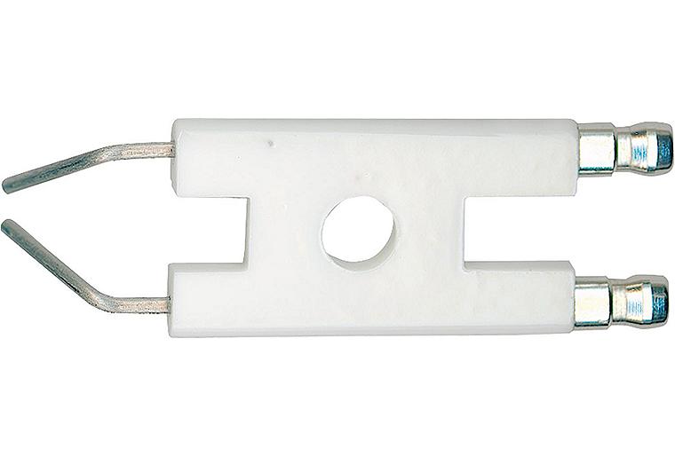 Doppelzündelektrode für Elco EL01, EL01A, EL02 Anschluss 6,3 mm