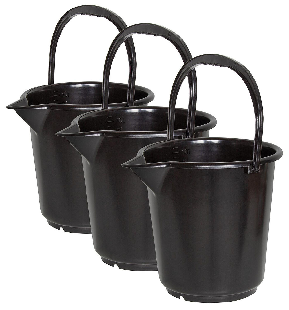 Industrie Eimer 10,5 L, mit Ausguss, VPE=3 Stück Industrie Eimer 10,5 L, mit Ausguss, VPE=3 Stück