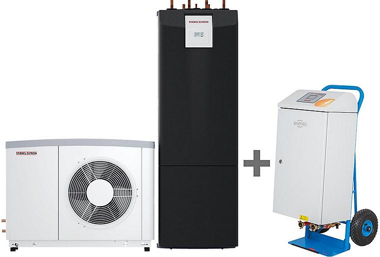 Vorteilspaket Wärmepumpe WPL 17 ACS classic + Mobile Elektro Heizzentrale EWM21/2.0 Vorteilspaket Wärmepumpe WPL 17 ACS classic + Mobile Elektro Heizzentrale EWM21/2.0