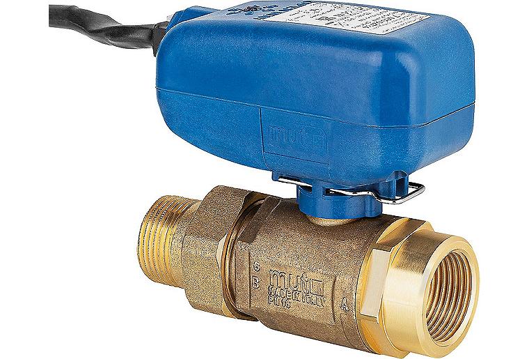 Elektrokugelhahn MUT TMO XL 2-Wege, SPST Ansteuerung 230 V, DN 25(1") AG x IG Elektrokugelhahn MUT TMO XL 2-Wege, SPST Ansteuerung 230 V, DN 25(1") AG x IG