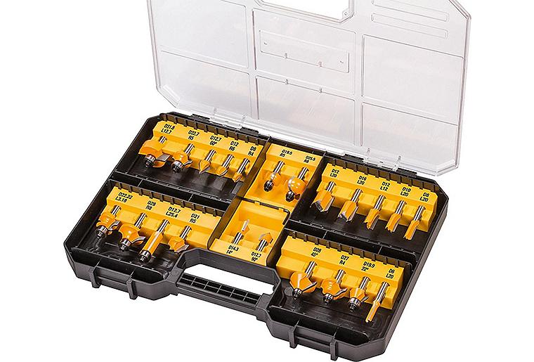 Fräser-Set Dewalt 22-teilig zu 80 835 67 Fräser-Set Dewalt 22-teilig zu 80 835 67