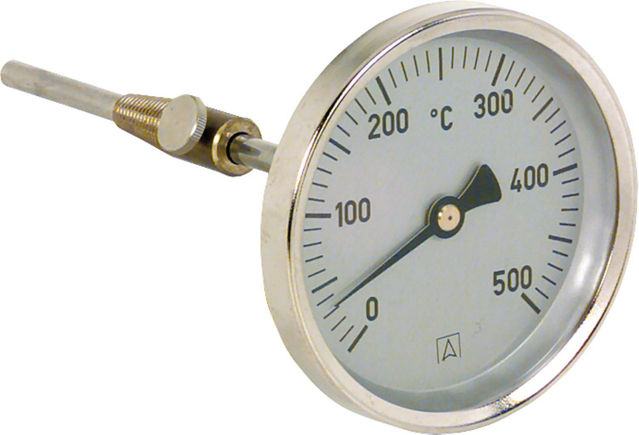Rauchgasthermometer RT 80/150 Fühlerlänge 150 mm Rauchgasthermometer RT 80/150 Fühlerlänge 150 mm
