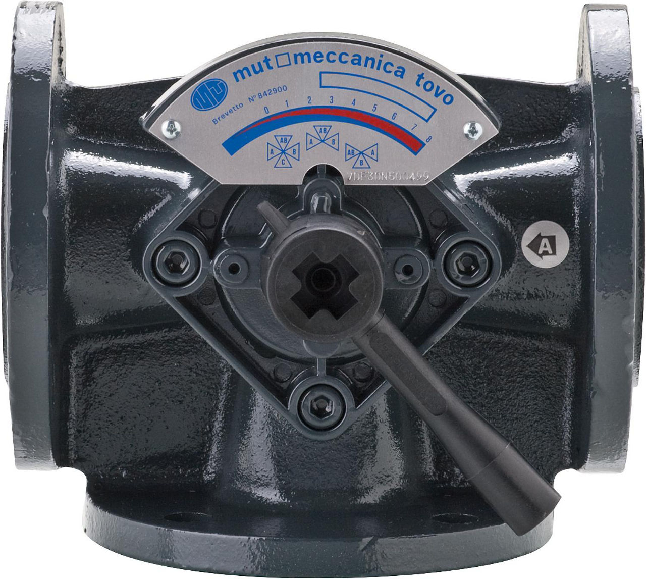 Dreiwegemischer Flansch VDF3 DN 80, KVS 100