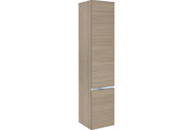Hochschrank Serie MBH 2 Türen Lärche hellbraun Anschlag rechts 350x1655x370mm Hochschrank Serie MBH 2 Türen Lärche hellbraun Anschlag rechts 350x1655x370mm