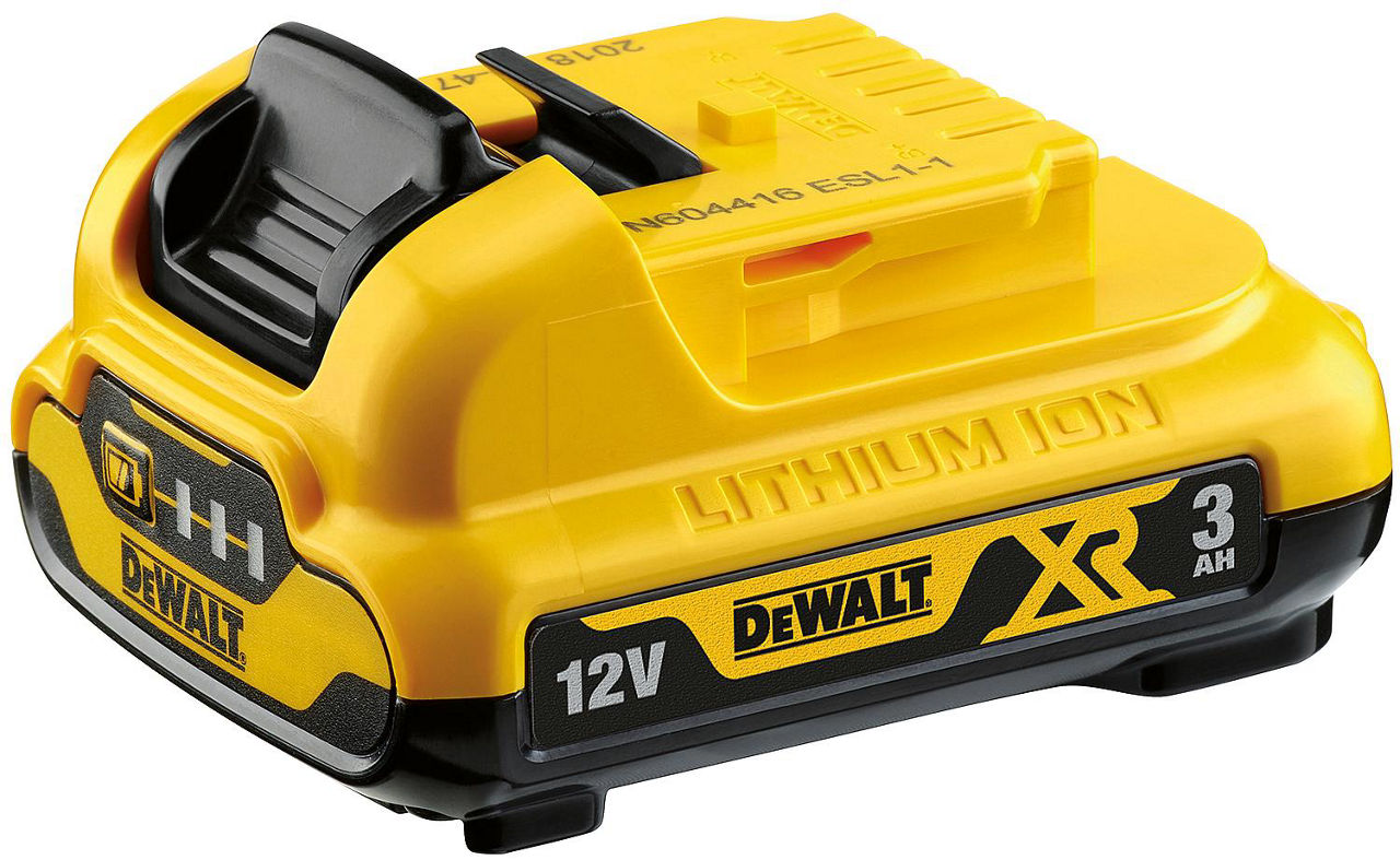 Ersatz-Akku DeWalt DCB124-XJ XR Li-Ion 12 V 3 Ah
