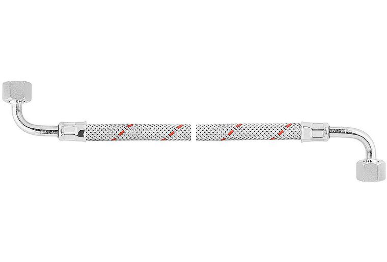 Ölschlauch bds. 3/8" ÜWM - 90° (S-Form), l=1150 mm für Buderus