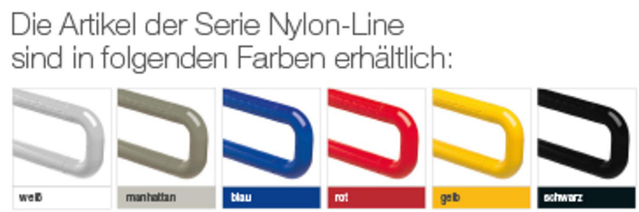 Haltegriff aus Nylon Farbe: Weiß 19 Länge: 400mm