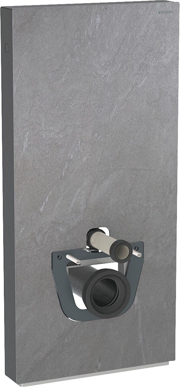 GEBERIT Monolith Plus Sanitärmodul für Wand-WC 114cm, Steinzeug Schieferoptik/Aluminium schwarzchrom GEBERIT Monolith Plus Sanitärmodul für Wand-WC 114cm, Steinzeug Schieferoptik/Aluminium schwarzchrom