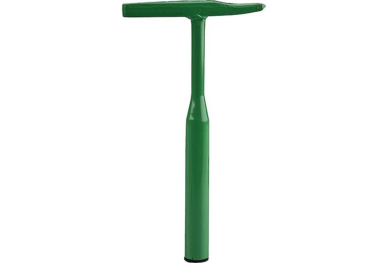 Schlackenhammer, mit Stahlstiel 430 g
