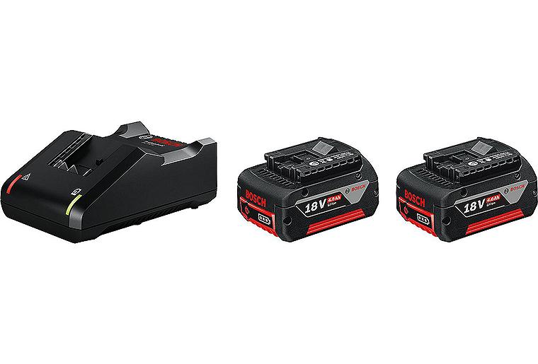 Akku-Set BOSCH 18V mit 2x 4,0 Ah Akku und Ladegerät