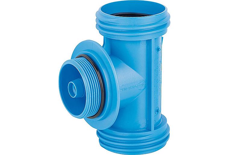 T-Stück Schütz DN50 (2") AG mit Düse Ø 11 mm