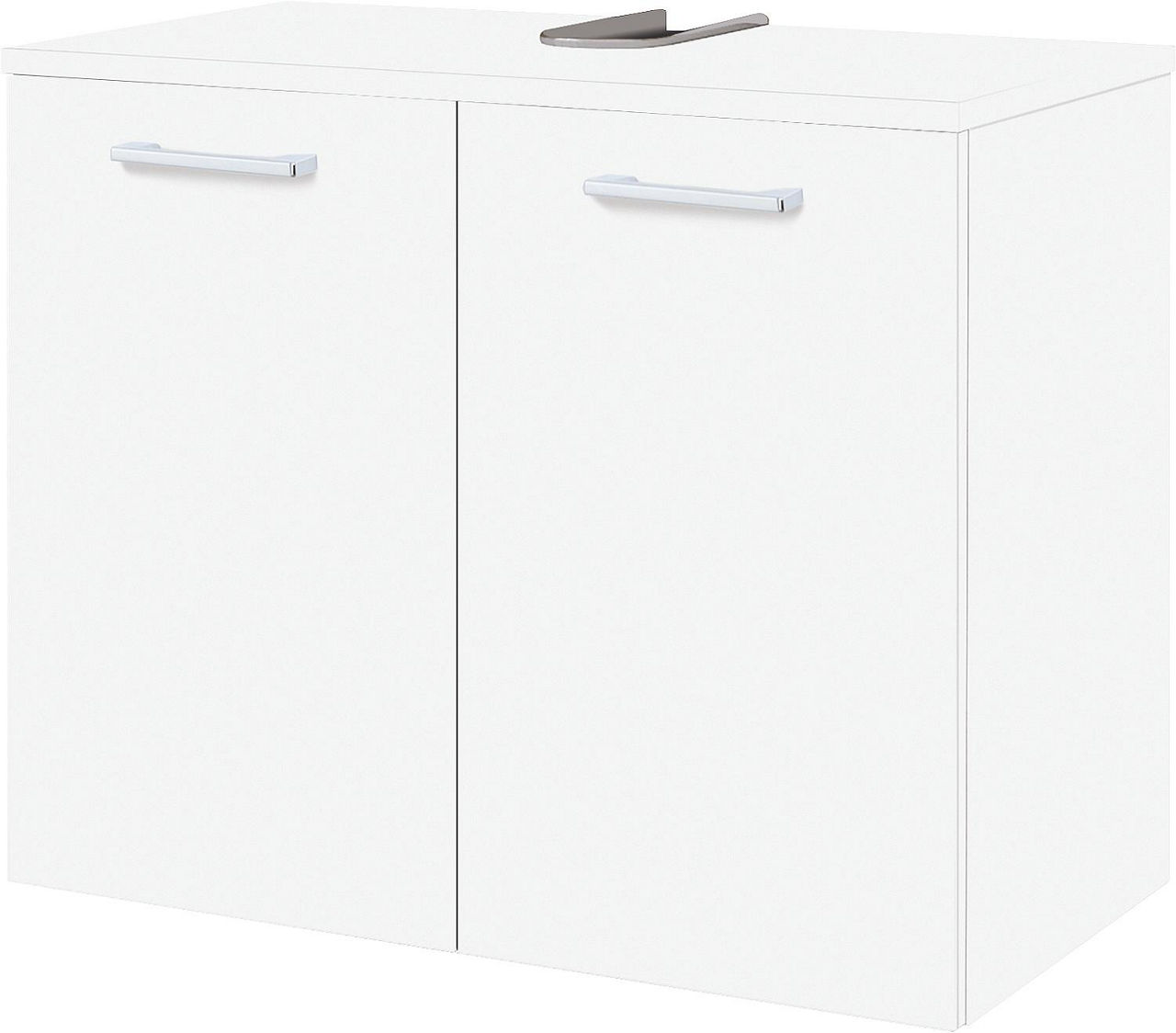 WTU ESTRA weiß Hochglanz, 2 Türen, 700x572x370 mm