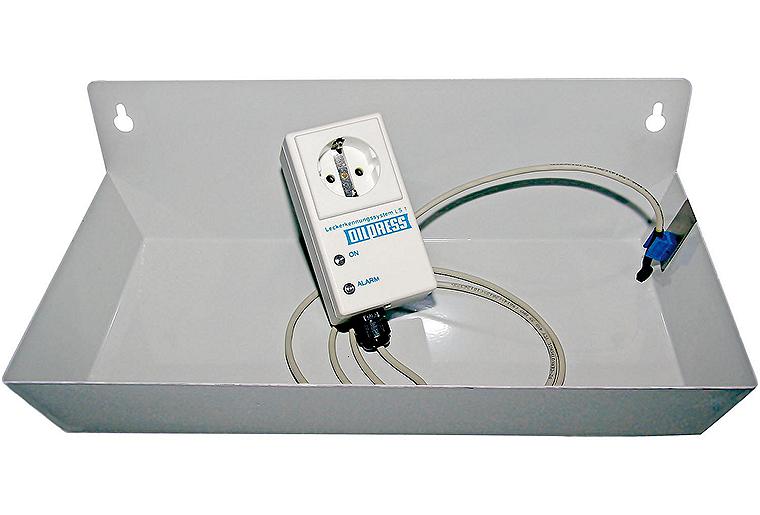 Leckerkennungssystem LS 1, Auffangwanne mit Lecksensor, Steckerversion