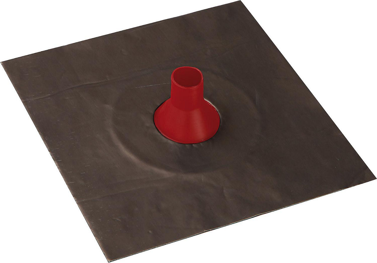 Leitungsmanschette HOTSchott Typ GD21, 15-22 mm Alu-Butyl Klebekragen Leitungsmanschette HOTSchott Typ GD21, 15-22 mm Alu-Butyl Klebekragen