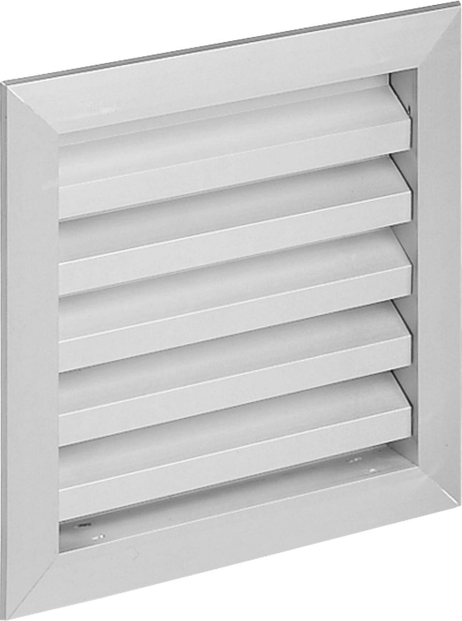 Wetterschutzgitter Alu Einbaumaß: 295 x 295mm mit Fliegendraht und Einbaurahmen