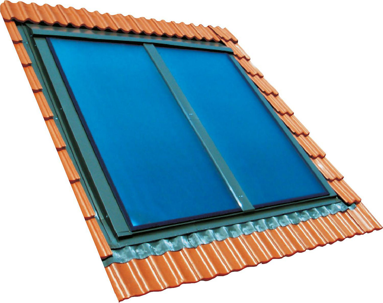 Indach-Flachkollektor Sunex Typ SX 2.85 2,85 qm Indach-Flachkollektor Sunex Typ SX 2.85 2,85 qm