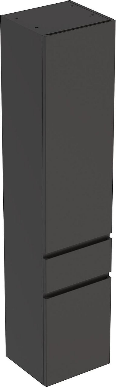 Hochschrank Geberit Renova Plan 2 Türen, 1 Schublade, 390x1800x360 mm lava matt Hochschrank Geberit Renova Plan 2 Türen, 1 Schublade, 390x1800x360 mm lava matt