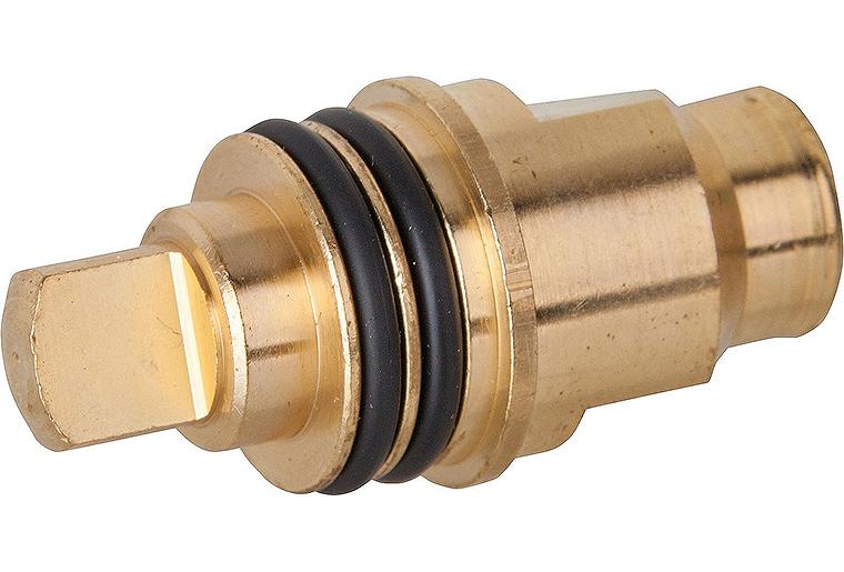 Spindel für Kugelhahn DN20/25 mit O-Ringen