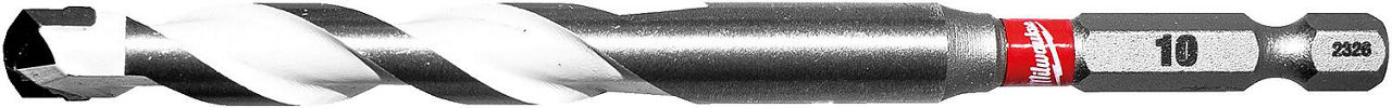 Mehrzweckbohrer Milwaukee, Ø 10,0 x 120 mm, mit 1/4" Sechskantschaft Mehrzweckbohrer Milwaukee, Ø 10,0 x 120 mm, mit 1/4" Sechskantschaft