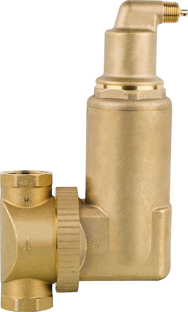Mikroblasen-Luftabscheider Spirovent RV2, DN32(11/4")IG, universal