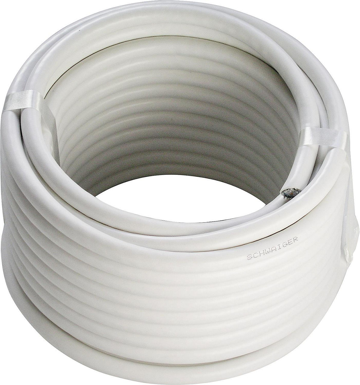 Koaxialkabel Schwaiger 90dB 7,0mm, Länge 10,0m