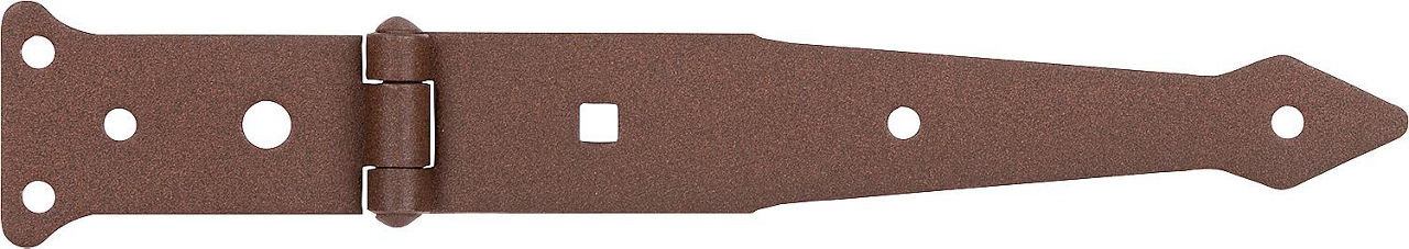 Werfgehänge DURAVIS® 202/77 x 48 mm, Material: Stahl, blau verzinkt, Oberfläche: rostbraun Werfgehänge DURAVIS® 202/77 x 48 mm, Material: Stahl, blau verzinkt, Oberfläche: rostbraun