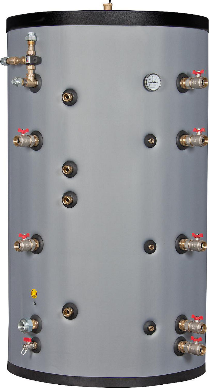 Hygiene-Kombispeicher MX2W 600 mit 2 Wärmetauscher Inhalt 585 Liter