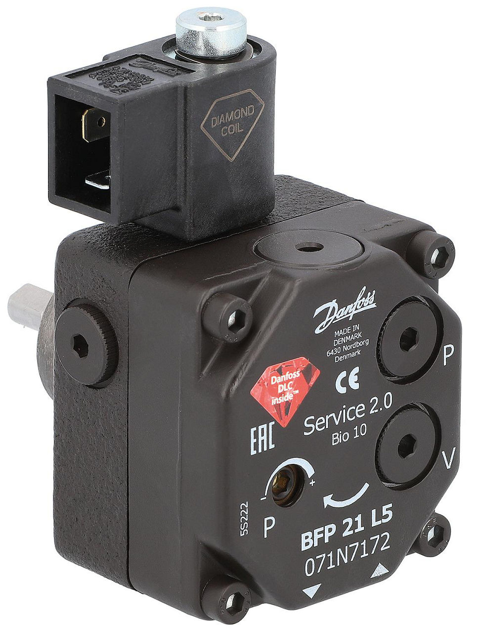 Ölbrennerpumpe BFP 21L5 Danfoss 071N7172 Ölbrennerpumpe BFP 21L5 Danfoss 071N7172