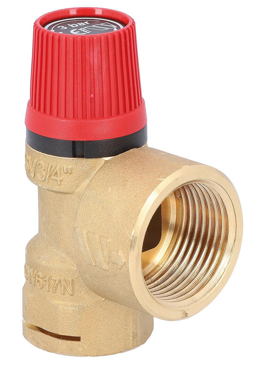 Sicherheitsventil Wolf 3/4" gesteckt, 3 bar 2075071 Sicherheitsventil Wolf 3/4" gesteckt, 3 bar 2075071