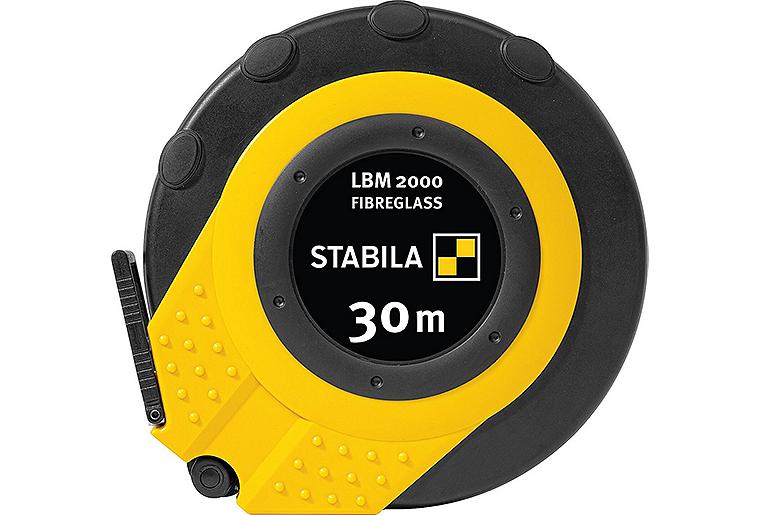 Kapselbandmaß Stabila LBM 2000 FIBREGLASS, 30 m, Glasfaserband, metrische Skala Kapselbandmaß Stabila LBM 2000 FIBREGLASS, 30 m, Glasfaserband, metrische Skala