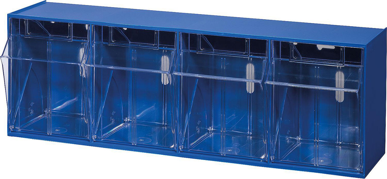 Lagerkasten VarioPlus ProFlip4 blau Lagerkasten VarioPlus ProFlip4 blau