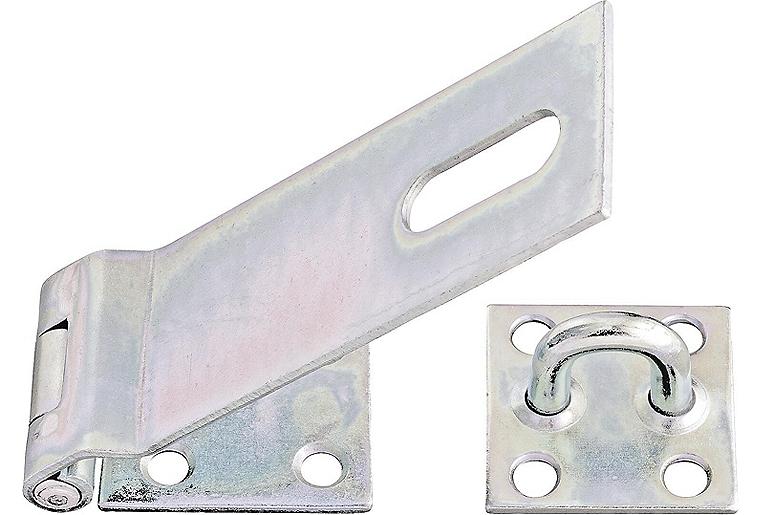 Überfalle Sicherheitsaus- führung, 153mm, galvanisch verzinkt, dickschichtpassiviert Überfalle Sicherheitsaus- führung, 153mm, galvanisch verzinkt, dickschichtpassiviert