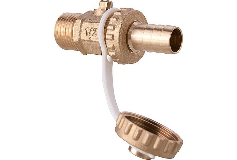 KFE-Kugelhahn 1/2" Messing blank